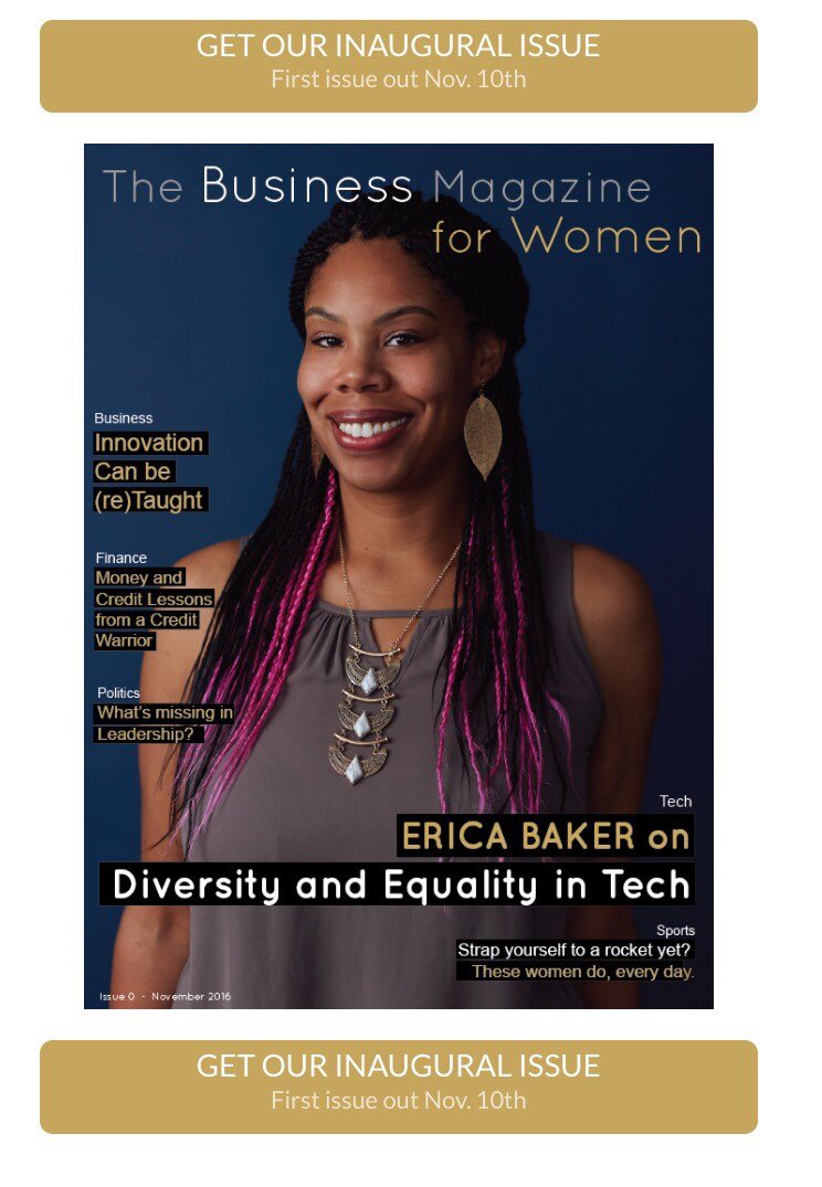 The Business Magazine for Women, Issue No. 0 #subscribe #womeininbusiness #womenintech #women #business  #launch #startup ...