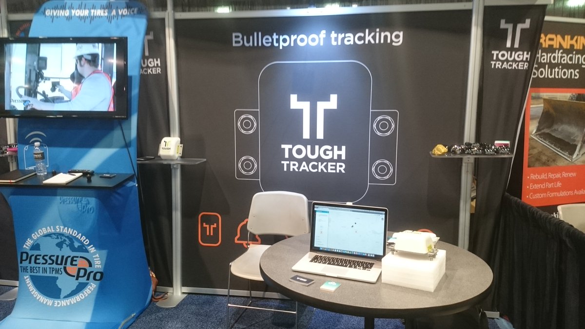 tough_tracker's tweet photo. We're at #MINExpo2016 today. Come and meet us at booth 2970. #tracking https://t.co/IRfiz6cUqo