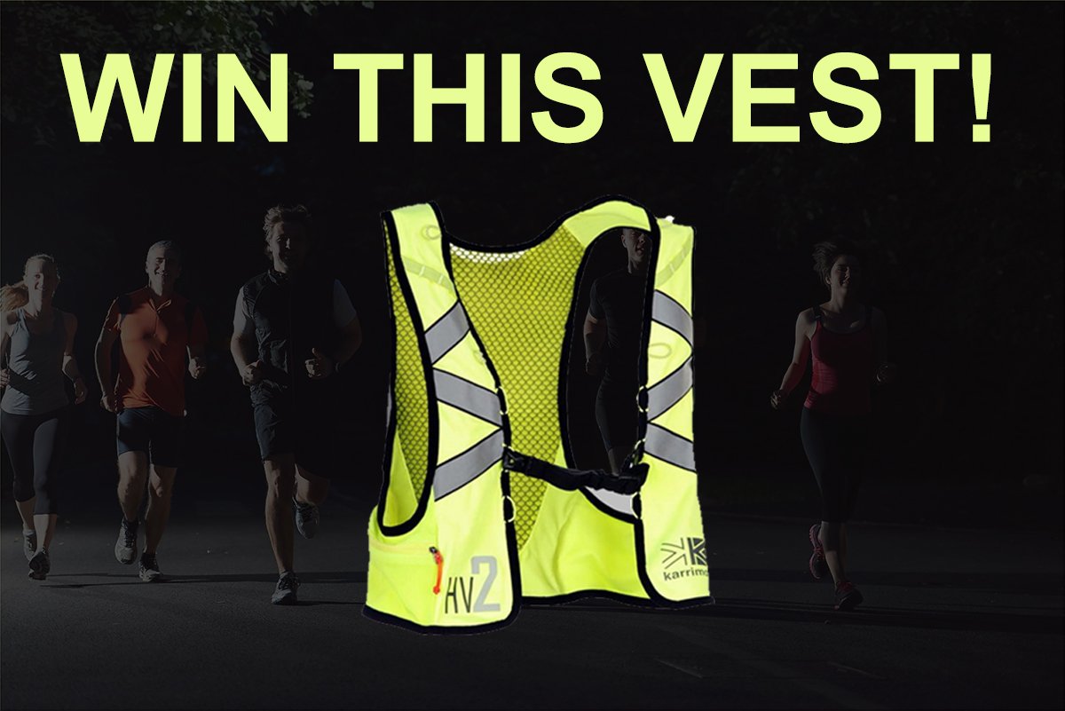 TheRunningBug's tweet image. You could WIN this reflective @Karrimor running vest. Retweet and like now!