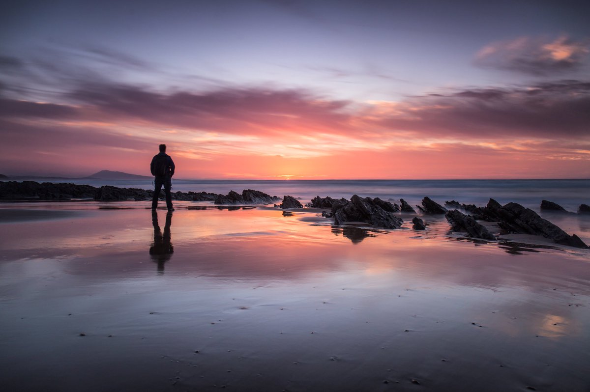 elastrostatico's tweet image. Disfrutando de la puesta de sol en Bidart.