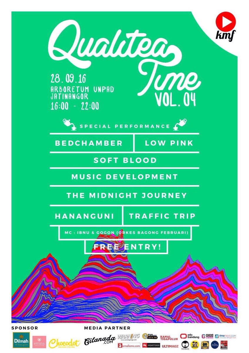Qualitea Time 2016 | <a href="/bedchamber/">Bedchamber</a> <a href="/low_pink/">Low Pink</a> <a href="/softbloodmusic/">Soft Blood</a> etc. | 28/9/16 | Arboretum Unpad <a href="/KMF_UNPAD/">KMF Unpad</a> #needqualiteatime
