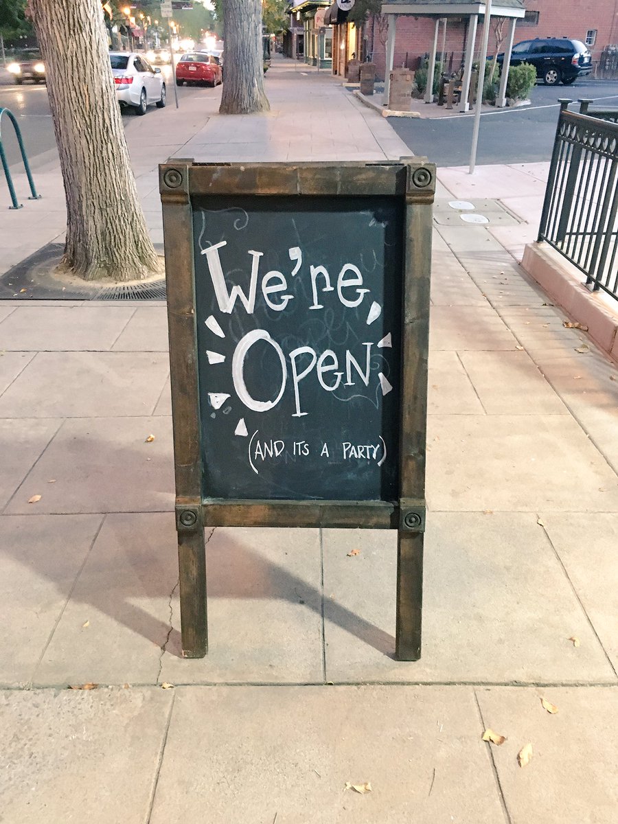 InklingsCoffee's tweet image. You heard it here first! 6 AM - 10 PM today. 

#OPENOPENOPEN #itsaparty