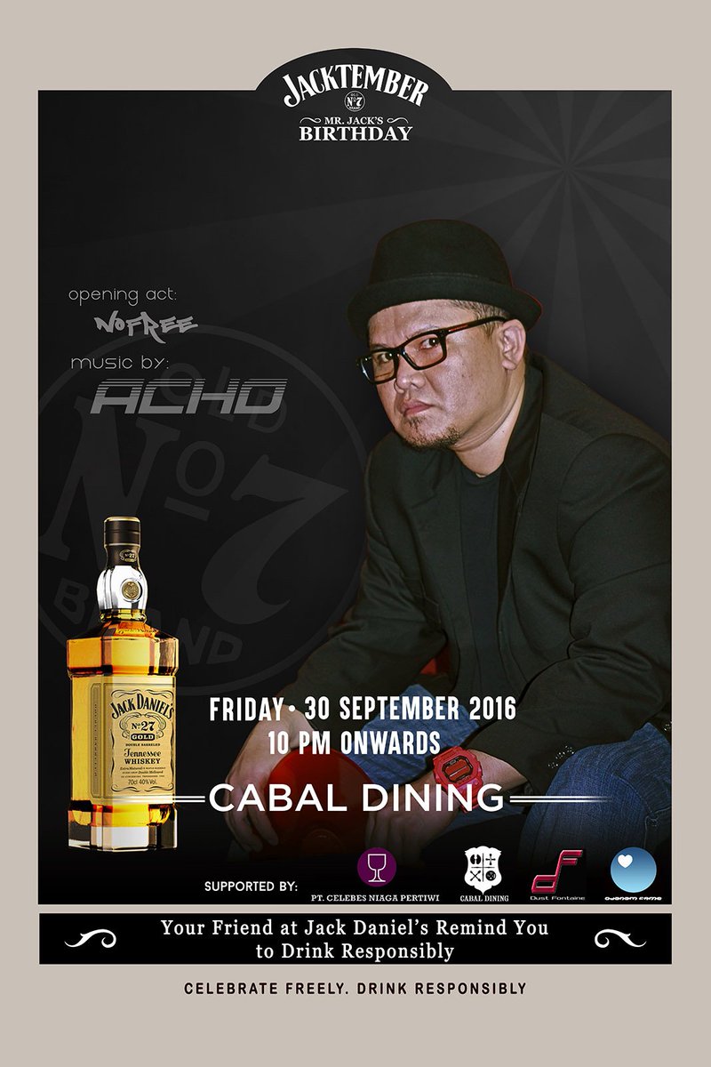 This friday!!!Dj ACHO #MrJACK'S Birthday