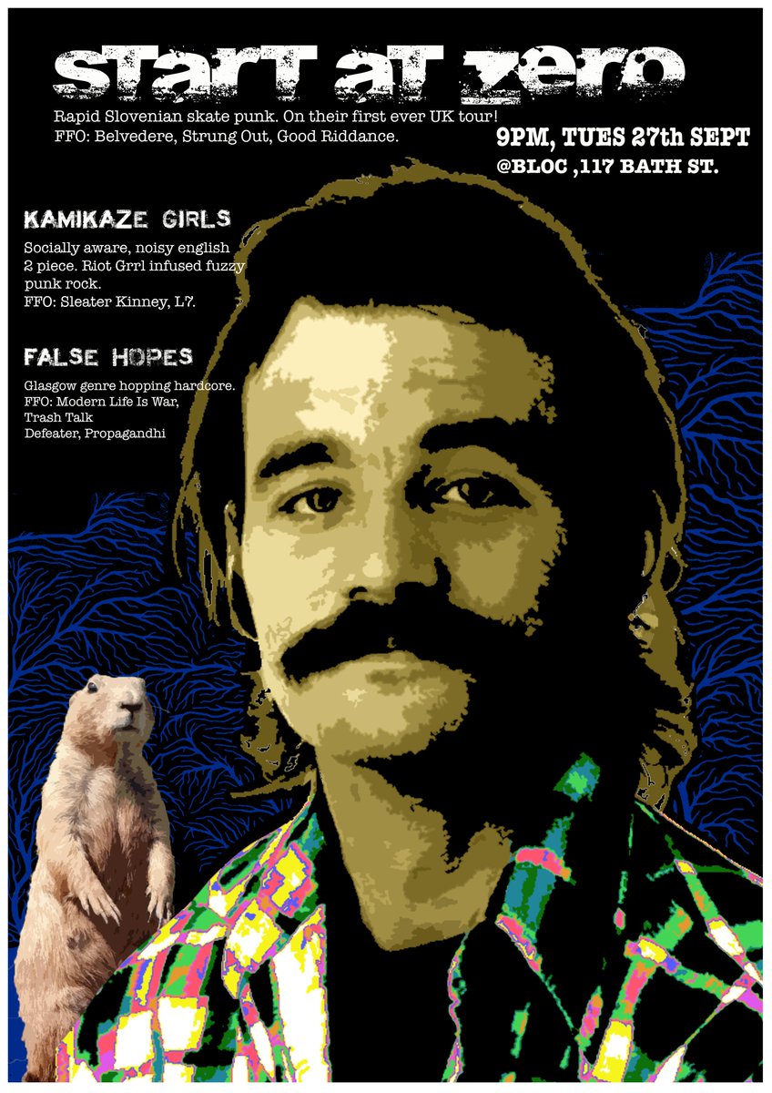 TONIGHT! Punk three ways - #startatzero @kamikazegirls_ and <a href="/falsehopeshxc/">False Hopes</a> in <a href="/BlocGlasgow/">Bloc+</a>. 9pm. Free in. MON.