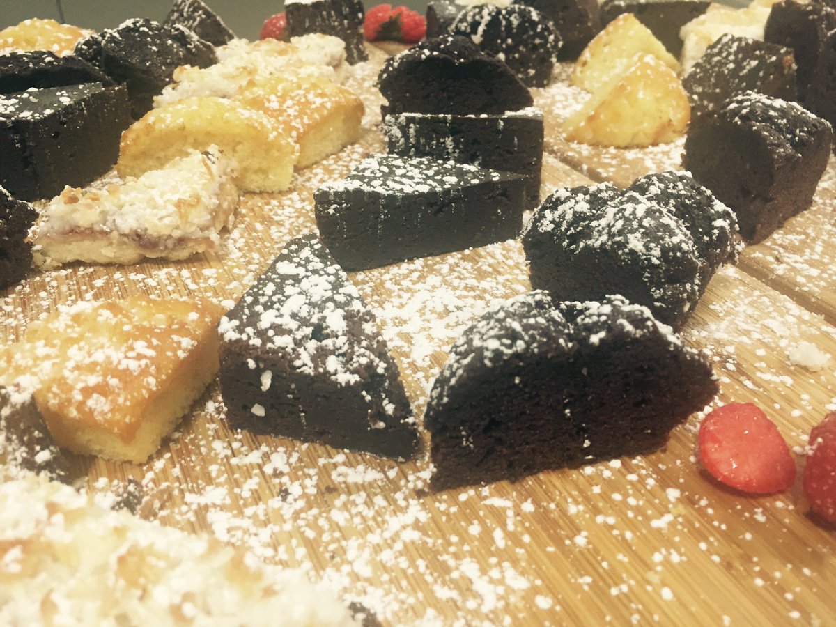 TweetnEatDublin's tweet photo. @TwitterDublin @JuicyLucy @rob183 @gerfinn @anab Take a break Have Snack Attack #Treats #LemonBites #CoconutSlice #Brownie #Enjoy https://t.co/zlFvg5Qv2u