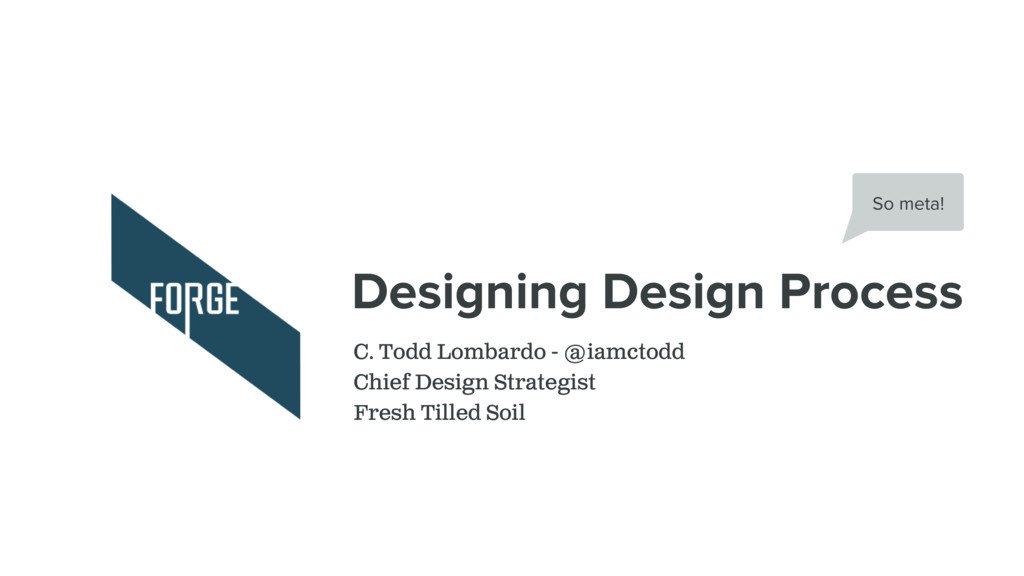 Thx <a href="/ForgeConf/">Forge Conference</a>! Slides from my talk - <a href="/HightailHQ/">Hightail</a>: j.mp/2czTyPq or Speakerdeck: j.mp/2doOjii #DesignProcess #ForgeConf