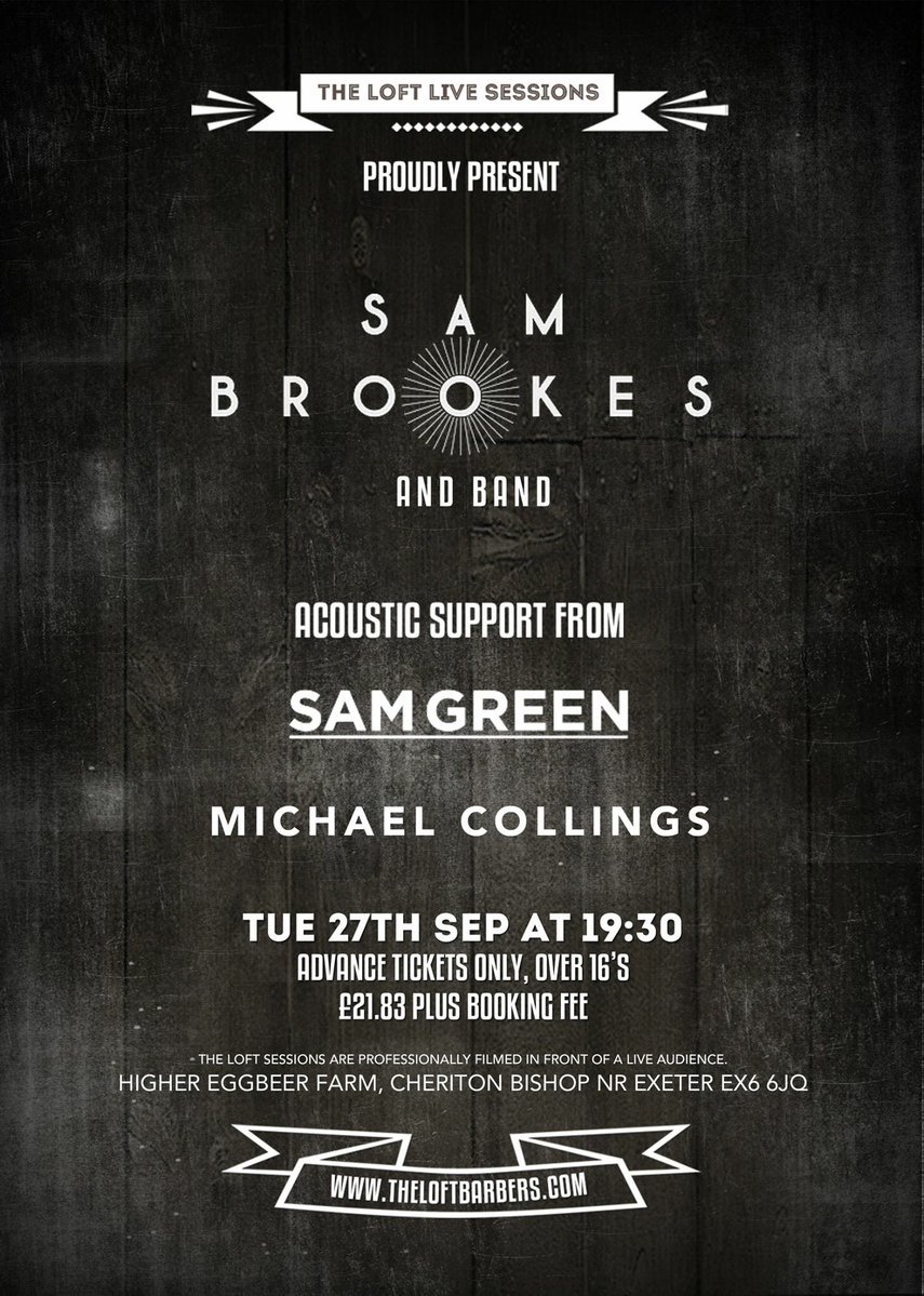 Really looking forward to another #live session <a href="/HigherEggbeer/">Higher Eggbeer</a> w <a href="/LoftBarbersLive/">TheLoftLiveSessions</a> tonight