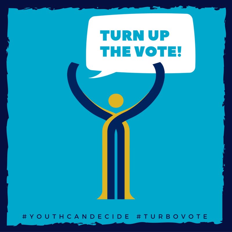 HOBY's tweet photo. #NationalVoterRegistrationDay! Take a few minutes and register https://t.co/ycI4qLNHCD #YOUthCanDecide #turnupthevote #turbovote https://t.co/8iaByuL78E