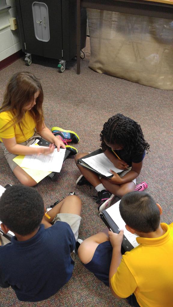 KiaBrunson's tweet photo. Collaboration is a beautiful thing! #wpeawesome3rdgraders https://t.co/axrKsNBXiW