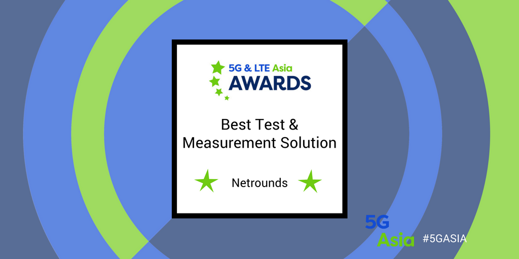 NetworkXSeries's tweet photo. 'Best Test & Measurement Solution' award goes to....@Netrounds Congratulations! More from #Netrounds here: https://t.co/qEEnc1nucU #5GAsia https://t.co/aknKcTPgbN