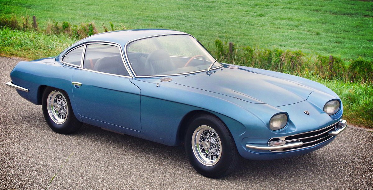 bonhams1793's tweet photo. Rare classic 1966 #Lamborghini 350 GT Coupé is to be offered in our 7 Oct #ZouteSale #Belgium. https://t.co/eBj9NNVdqz https://t.co/BPAlE9GacW