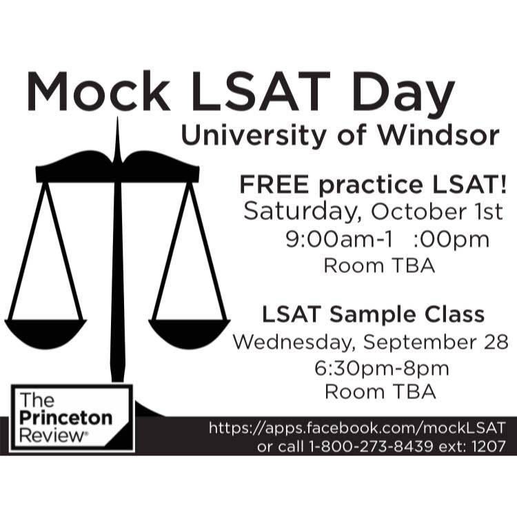 Sample LSAT class, tomorrow at 6:30! Free practice LSAT on Saturday Oct 1st at 9:00am!