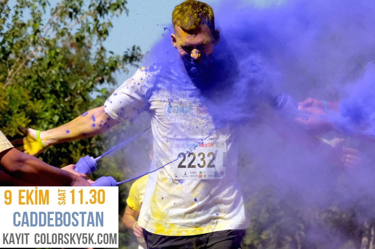ColorSky5K's tweet photo. Caddebostan renkleniyor! İstanbul Renkli Koşu Festivaline katılmak için biletler web sitemiz ve Biletix'te! #cs5k 
https://t.co/2BBxf1iiJ7 https://t.co/CX8iZHj1zL