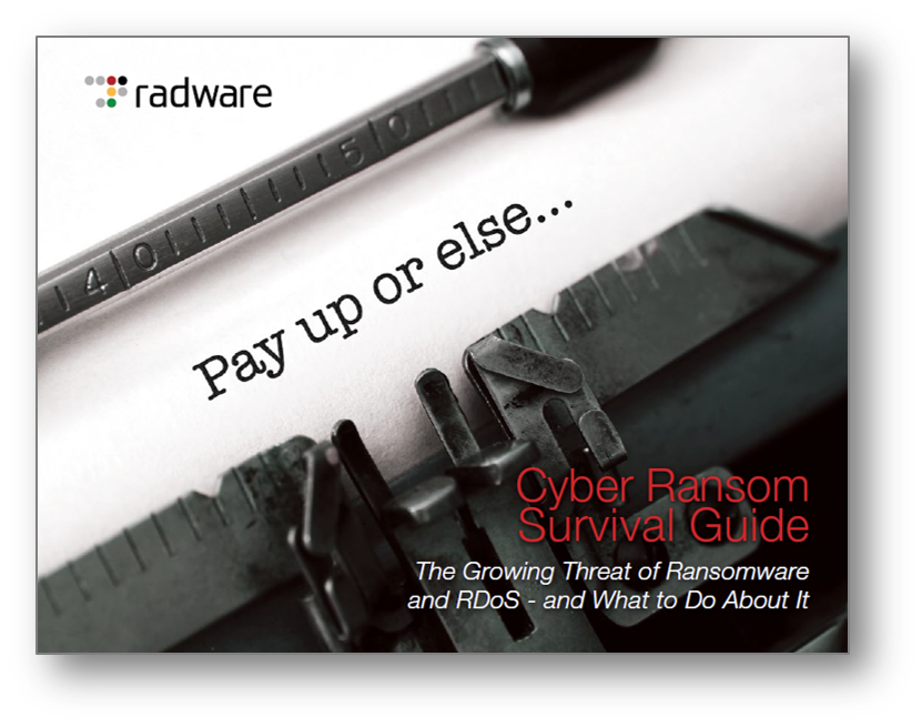 radware's tweet image. .@radware's Ben Desjardins takes a closer look at the increase in #ransom attacks and how vendors advertise them. #EverythingIsHackable