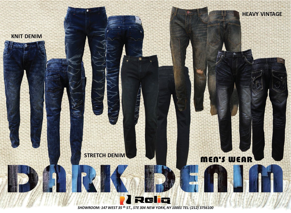 Reliqinc's tweet photo. Interested in men's #DarkDenim available for #Wholesale ? Contact jasmin@reliqinc.com to view line sheets or call (212) 375-6100 ext 14 https://t.co/SoydYiVrzB