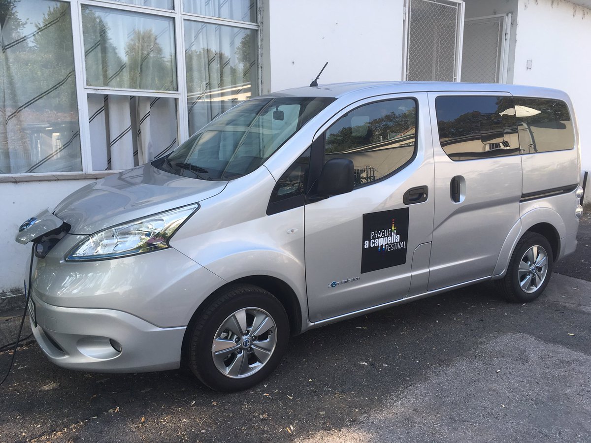 Our festival #electrocar is charging up. #PACF2016