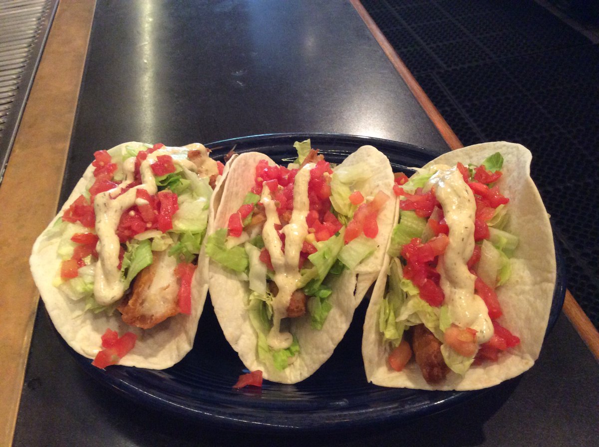 ChumleysLaf's tweet photo. Join us for Taco Tuesday Lunch special 11am-3pm 
$7 (3 chicken,beef,steak,or fish tacos AND soft drink) https://t.co/pVyxrLlmOl