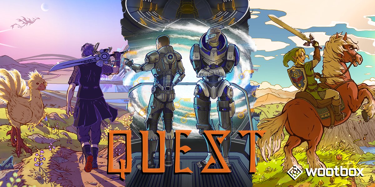 wootbox_fr's tweet image. DERNIERS JOURS pour s&apos;abonner à la Wootbox Quest d&apos;une valeur de 60€ ! #Zelda #MassEffect #boxgeek