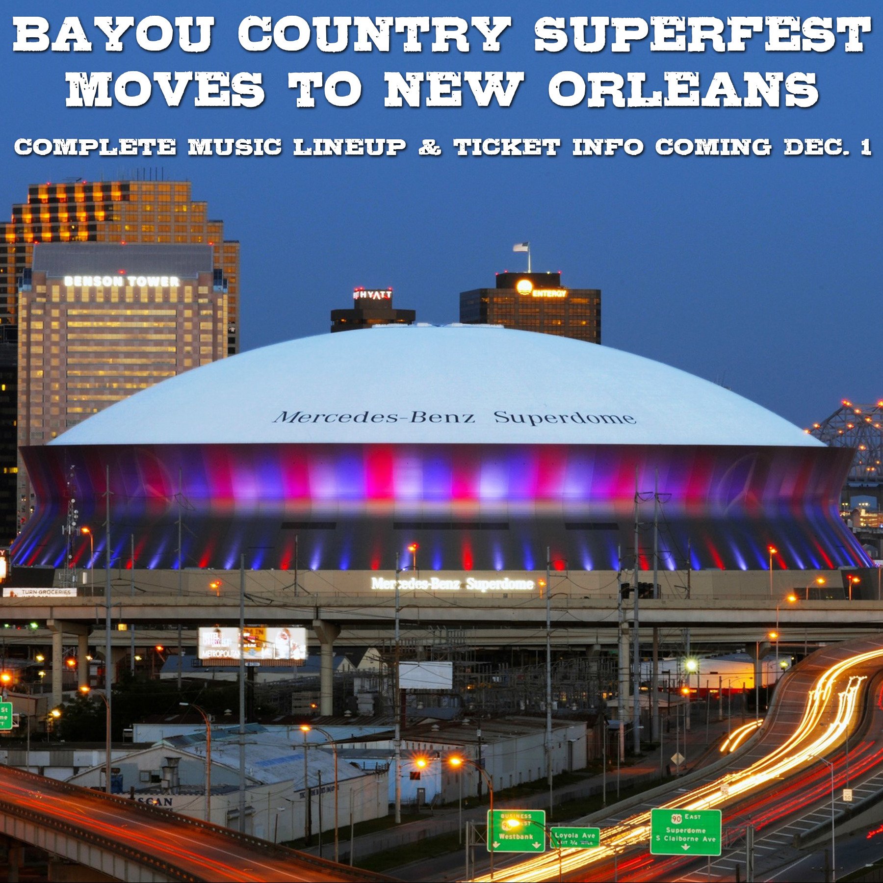 Bayou Country Superfest Seating Chart 2016