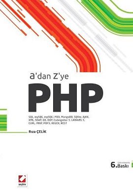 oneri_kitaplar's tweet image. A'dan Z'ye PHP - Rıza Çelik #phpprogramlama #webmaster