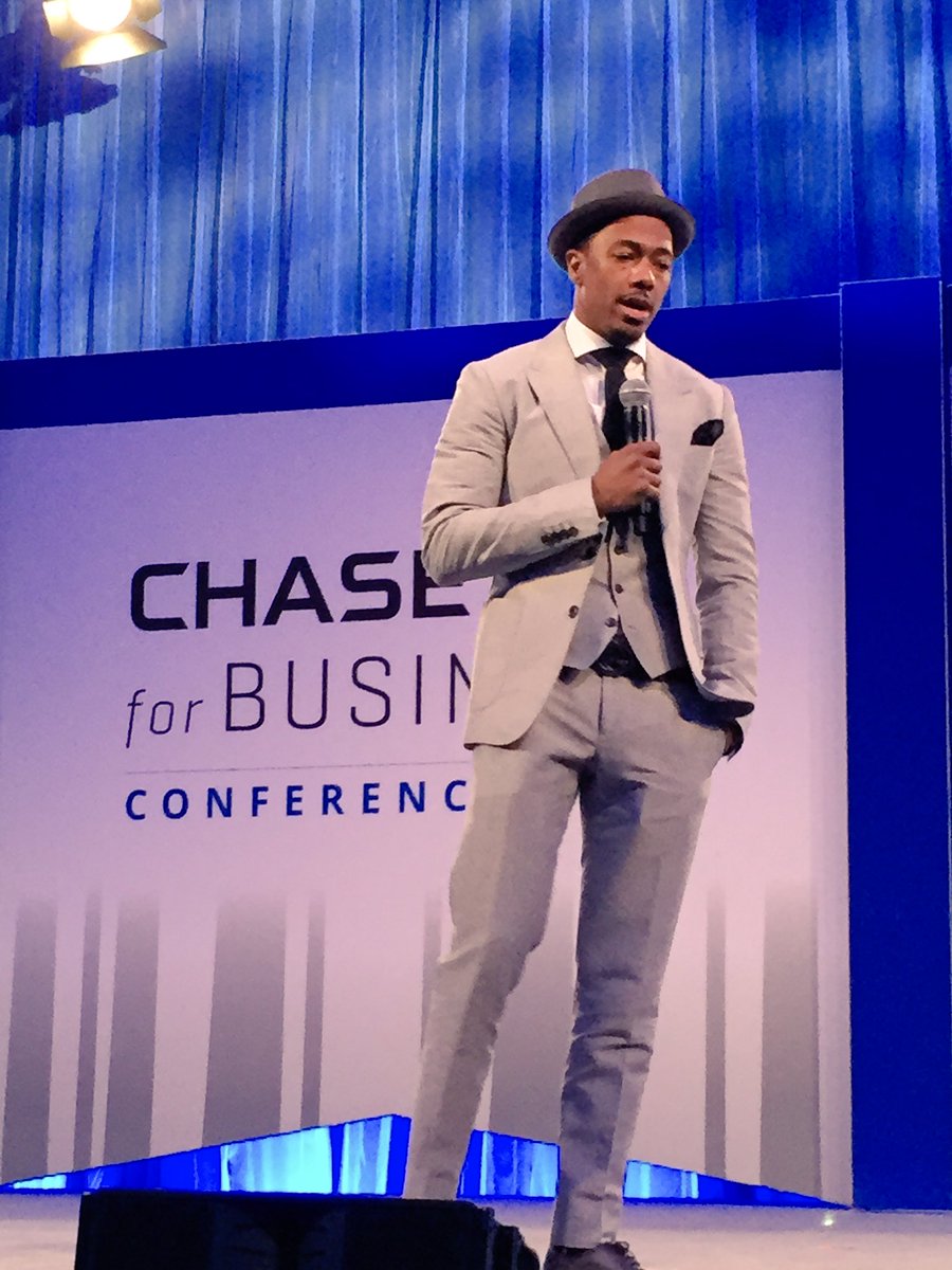 VishwaParikh1's tweet photo. With the most dashing, handsome, cool as ever our one and only @NickCannon at #ChaseforBiz conference...🤗 get growing! https://t.co/5FbbNoRxf7