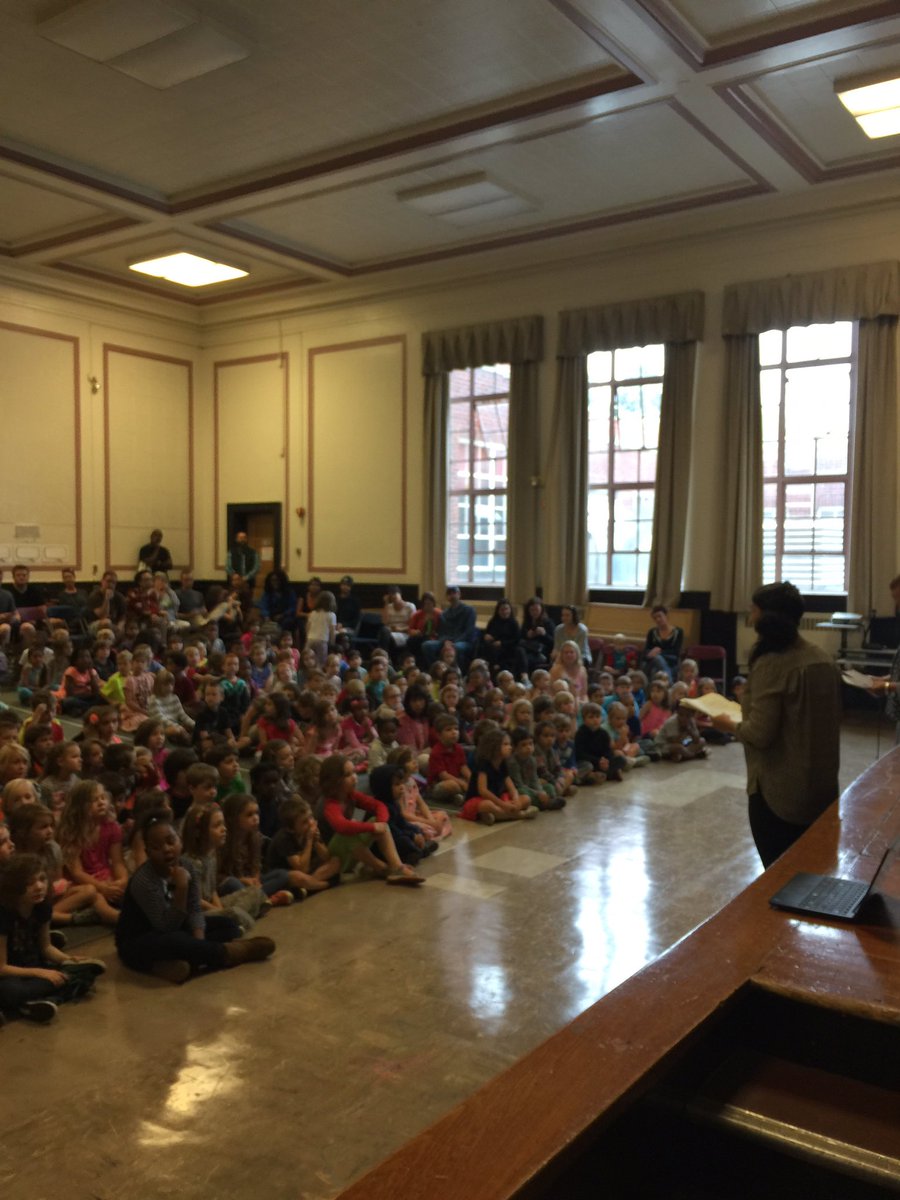 APSchachner's tweet photo. Our 1st K-2 Assembly celebrating all our Risktakers! #PPS_IB https://t.co/omNj8pq1I8