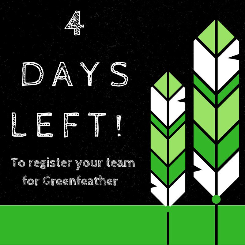 HomecomingSU's tweet photo. ONLY team members submitted on the roster during registration can compete for your team during Greenfeather week! https://t.co/d7EPX97gn8