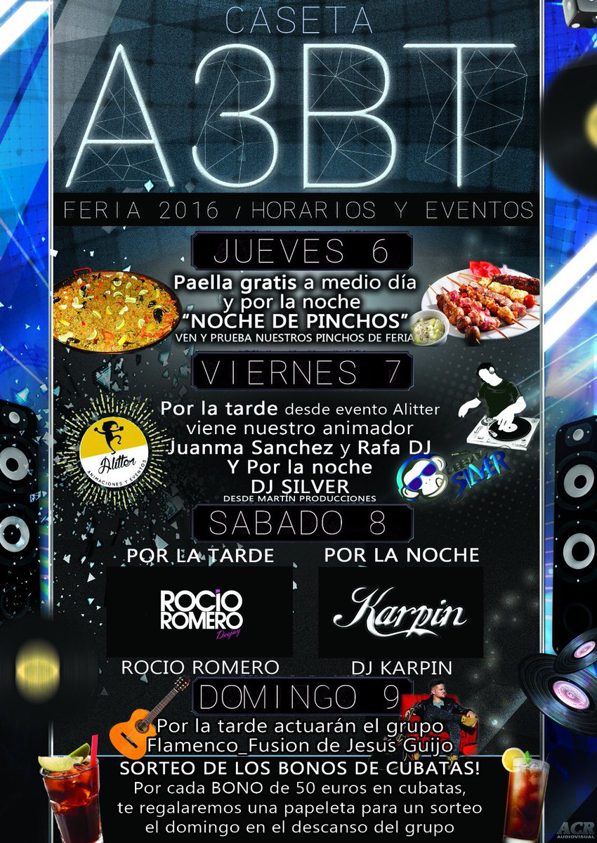 aleixmr22's tweet photo. Feria de Lantejuela 2016 caseta A3bet https://t.co/eUvrNndkao
