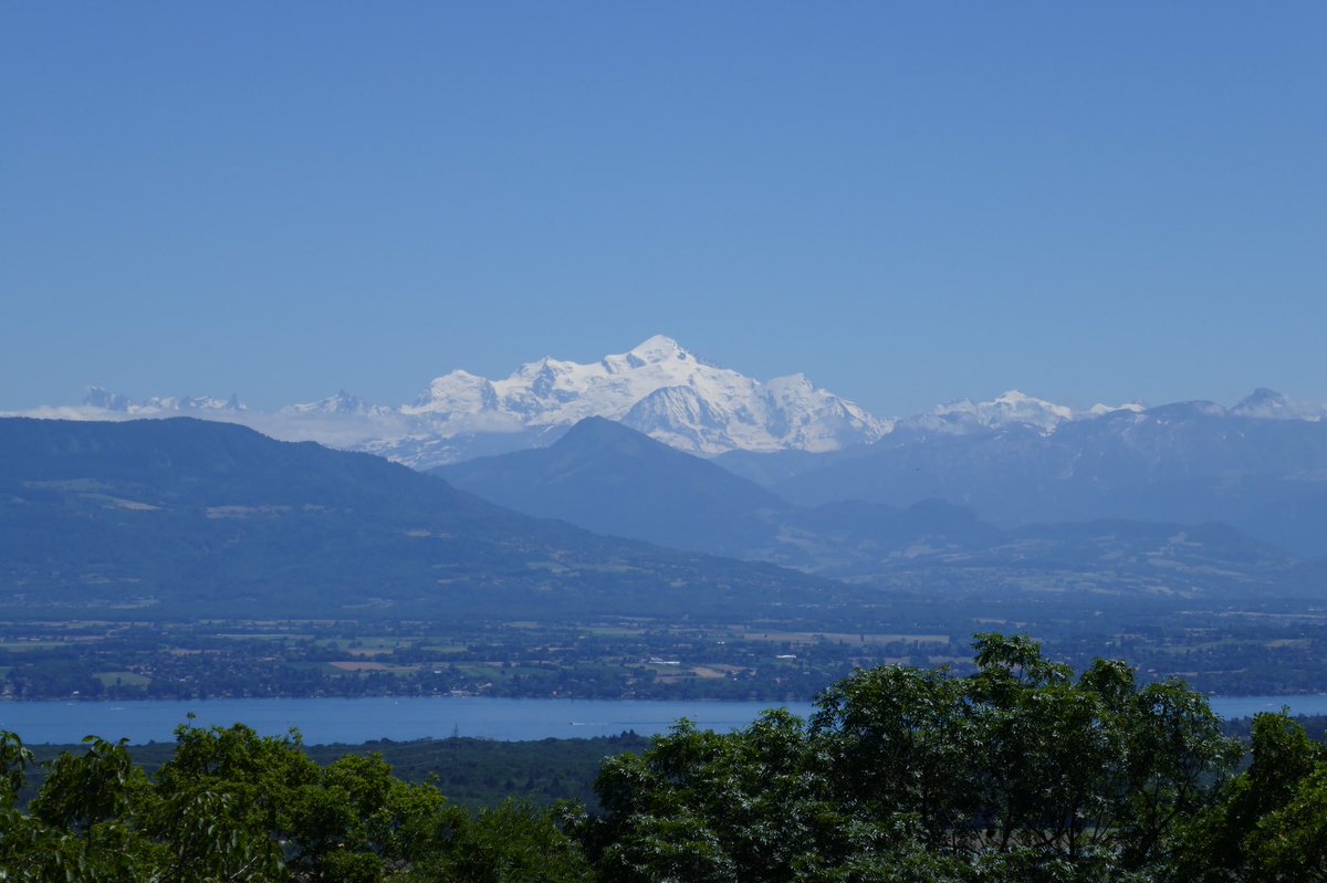 Here's the real Mont Blanc #Portillo. Le Mole is just in front to the left. #GreatContinentalRailwayjourneys