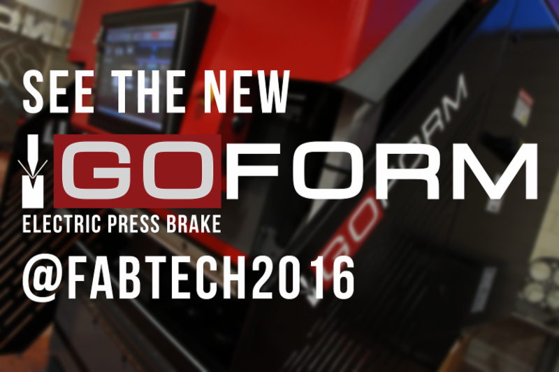 CINCINNATI_INC's tweet photo. See the New #Goform Electric Press Brake at #FABTECH2016! Learn more: https://t.co/80P4FQx3fF https://t.co/VBTKH0HnEB