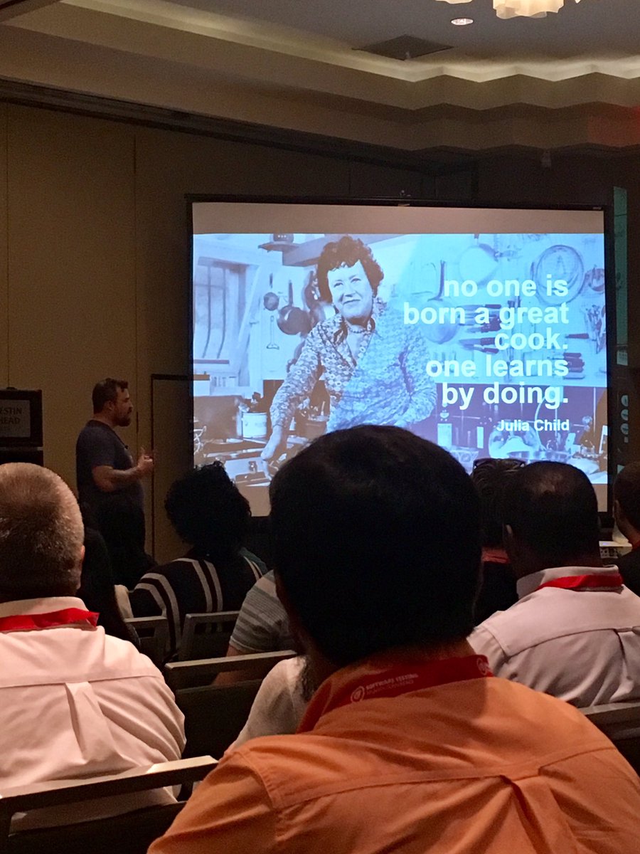 STACAtlanta's tweet photo. No one comes out of the womb a great tester. @qualityadam #stacatl2016 https://t.co/hqHFeyaTcT
