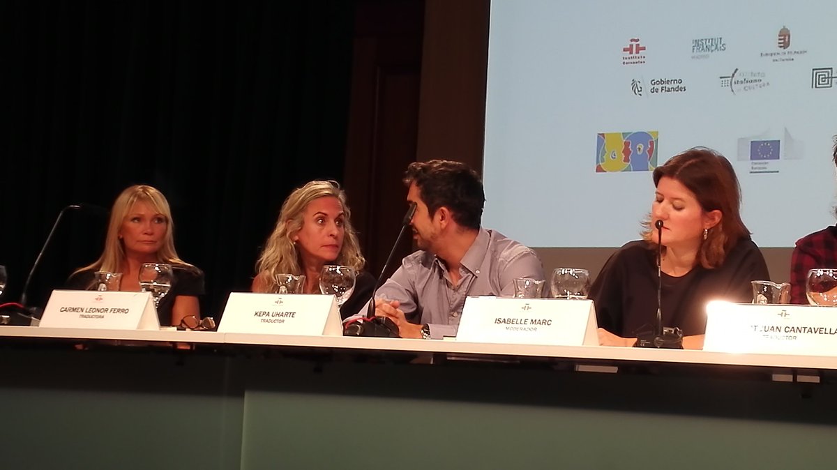 Umberto Eco: la traducción es la lengua de Europa <a href="/iicmadrid/">IIC Madrid</a> <a href="/InstCervantes/">Instituto Cervantes</a> <a href="/ItalyMFA/">Farnesina 🇮🇹</a> <a href="/EunicSpain/">Eunic España</a> <a href="/PreTextosLibros/">Pre-Textos</a> C.L. Ferro y C. Damiani