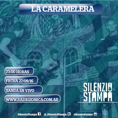 _SilenzioStampa's tweet photo. #SilenzioRock
En el estudio de @RADIOZONICA nos visita hoy @LaCaramelera para contarnos las principales novedades de la banda. https://t.co/foQw04x4wZ