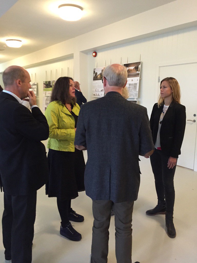 MarianneHarg's tweet image. Juryen skal kåre beste forslag til nybygg ved @TelemarkMuseum. Lykke til, dette kan bli flott!