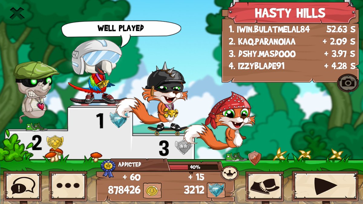 bulat_zuhri's tweet photo. Get on my level, son! #funrun2 #Paranoiaa #Masdooo #izzyblade91 https://t.co/FB2vXvFkMV