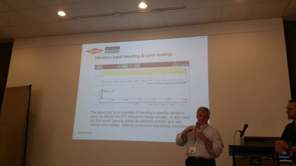 Dan Warren,  From Dow talking about wireless solutions in
 vibration