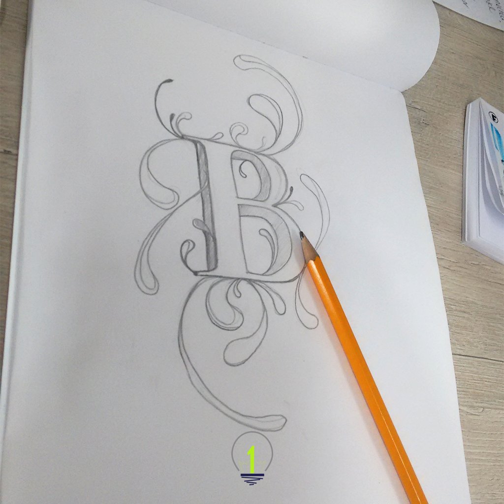 1Optimize's tweet image. ¡B de boceto en este martes creativo! alfabeto 1 Optimize.