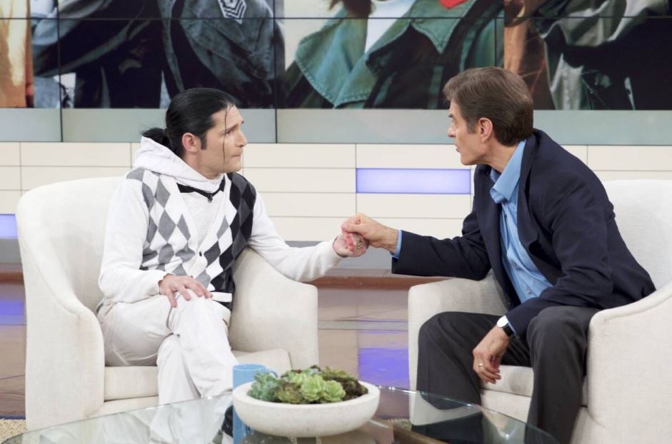 Former child star Corey Feldman comes clean to Dr. Oz about his rocky