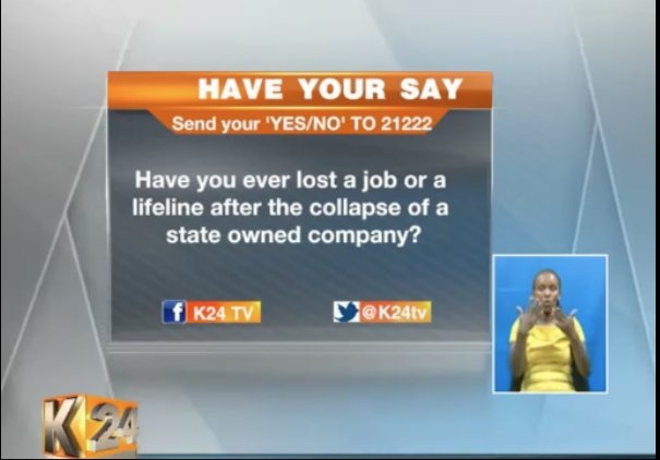 K24Tv's tweet photo. #k24EveningEdition #LostFortunes https://t.co/1snX9F00Rh