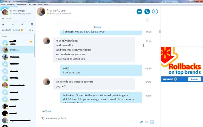 Anna Fucking Cooper. The bane of my [idiotic] existence. #camgirl #beware #camgirlnews skype: anna.kooper1<a href="/tag/camgirl"class="tags"><span>#camgirl</span></a><a href="/tag/beware"class="tags"><span>#beware</span></a><a href="/tag/camgirlnews"class="tags"><span>#camgirlnews</span></a>