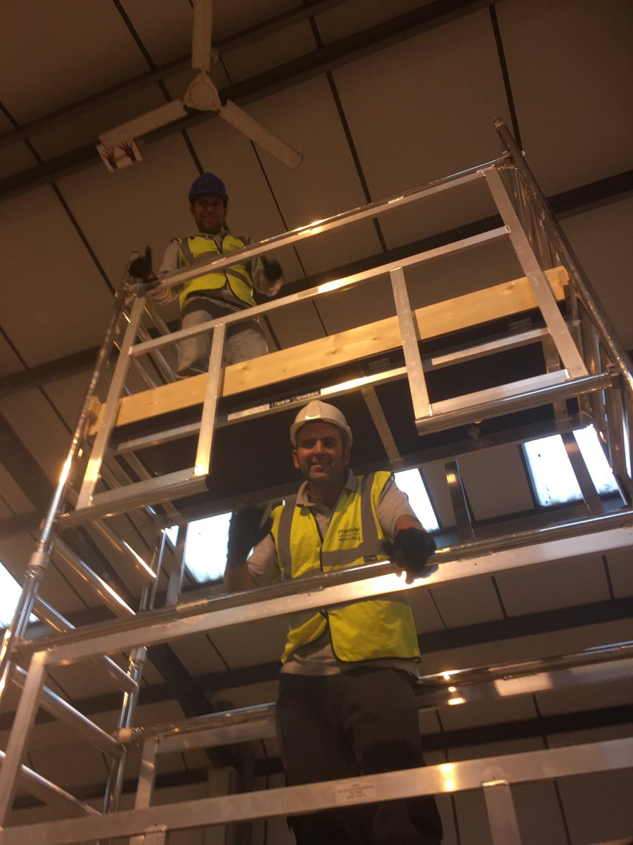 Great day completing our PASMA training with <a href="/hirecentres/">Plantool Hirecentres</a>