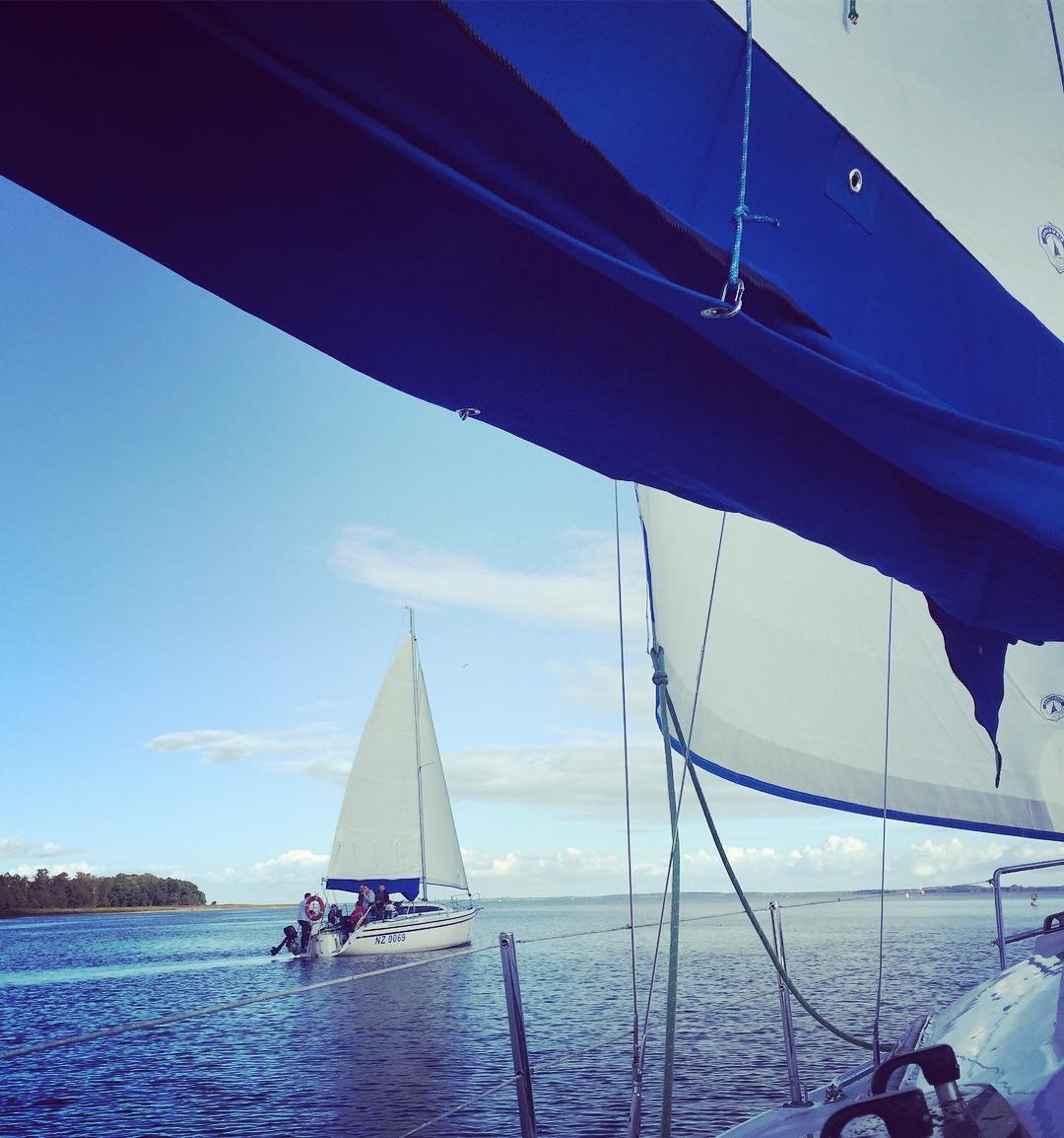 Great weather for #sailing. #Mikolajki is a good direction. #Poland #Mazury #Zagle #Sailing