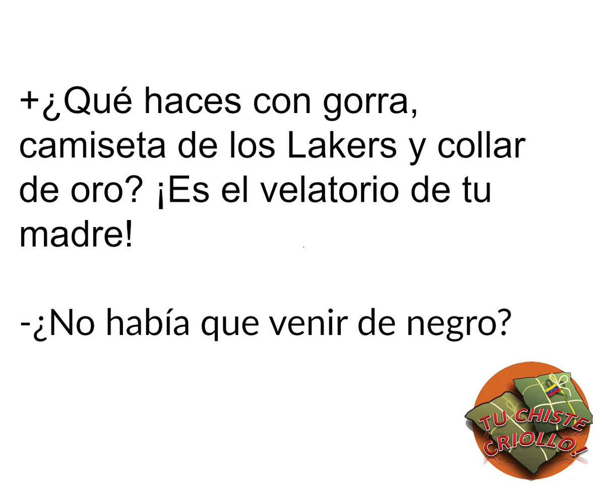 TuChisteCriollo's tweet photo. https://t.co/gFM4VZKjV2