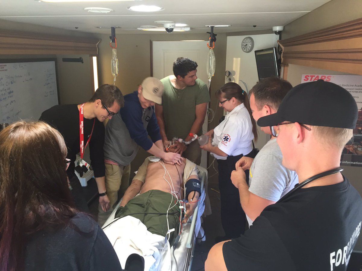 Simulation with Valley Ambulance in Fort Quappelle. What a great day! <a href="/STARSambulance/">STARS</a>