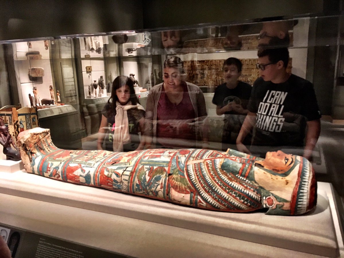 BaltimoreLab's tweet photo. Ms. Yeoman's #MuseumClub students visited the @walters_museum this morning to further their #curatorial & #ancient studies. https://t.co/bLErC1QodQ