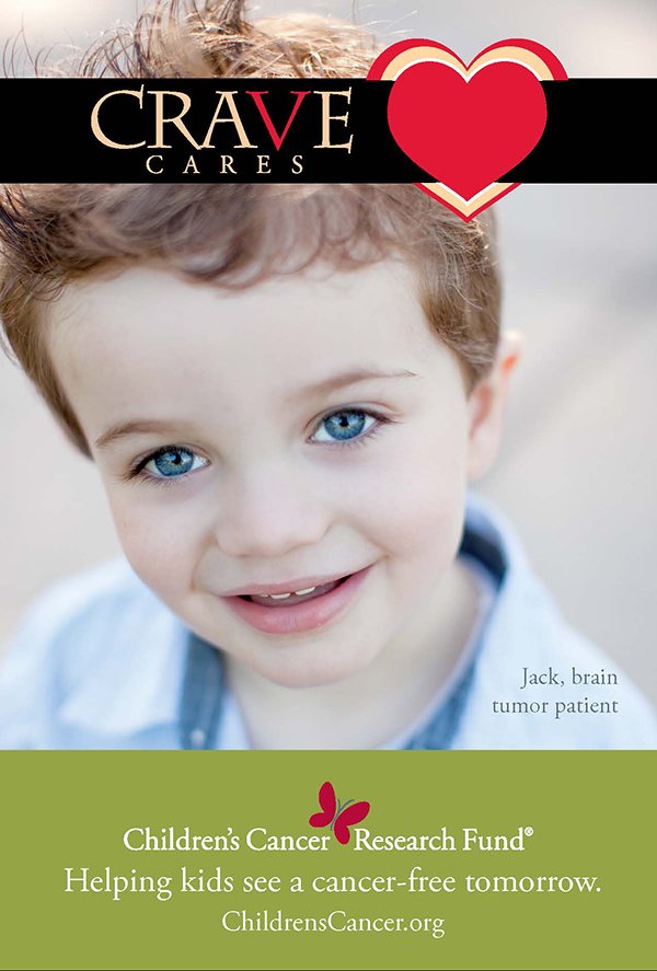 CRAVEamerica's tweet image. Help fight #ChildhoodCancer by dining off our #CRAVECares menu to support @Candle_Lighters &amp;amp; @childrenscancer  -  bit.ly/cravecares