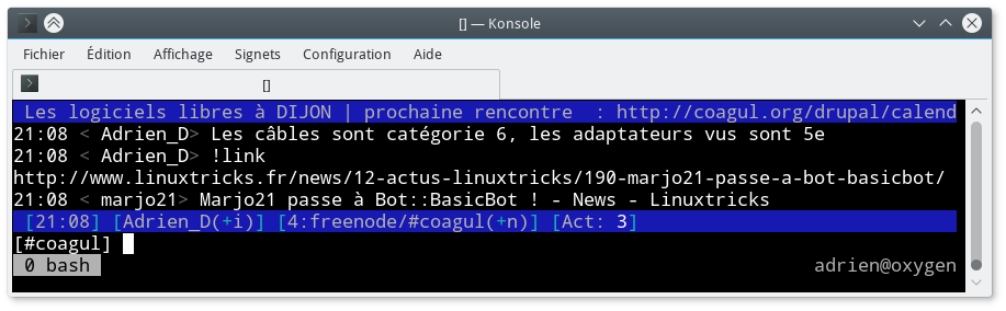_adriend_'s tweet image. #Marjo21 passe à Bot::BasicBot ! linuxtricks.fr/news/12-actus-… #linuxtricks #perl #coagul