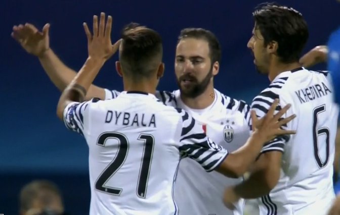 Champions League: Dinamo Zagabria-Juventus Risultato 0-4 Video Gol Highlights.