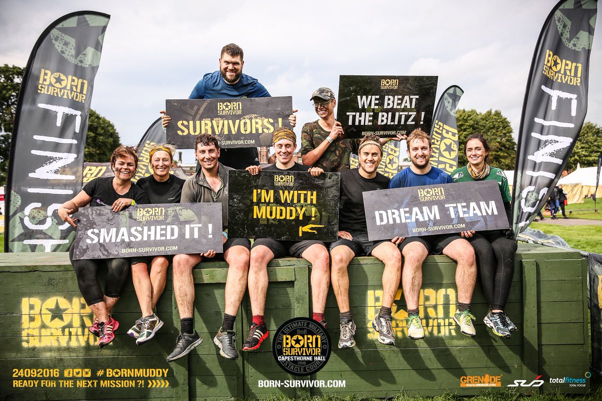 So they only went and did it! So proud! Both lime and aviate joined forces together. Well done guys #bornmuddy #bornsurvivor