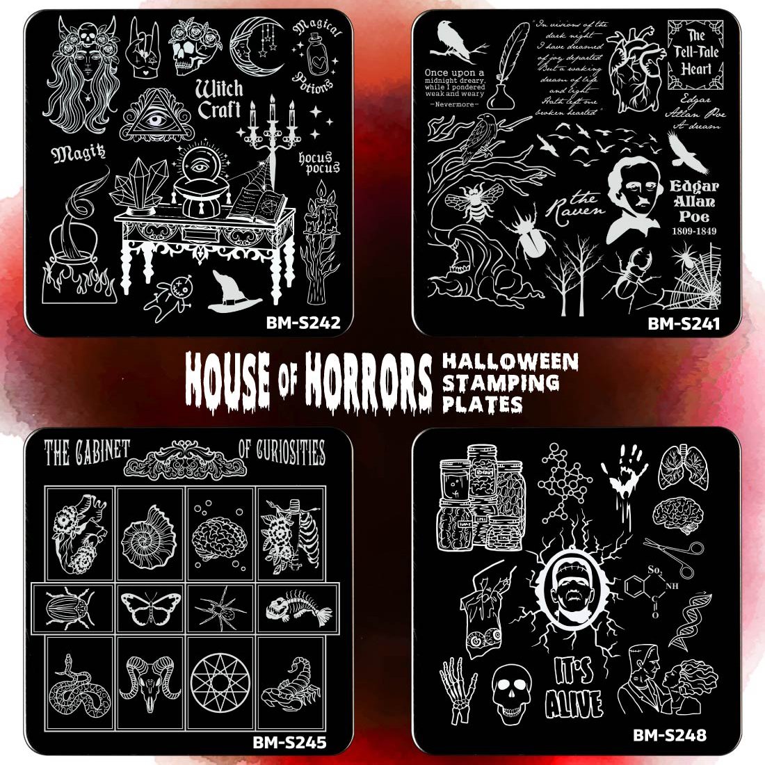 hellomaniology's tweet image. Here's a close-up of some of our favorites from the new House of Horrors collection!